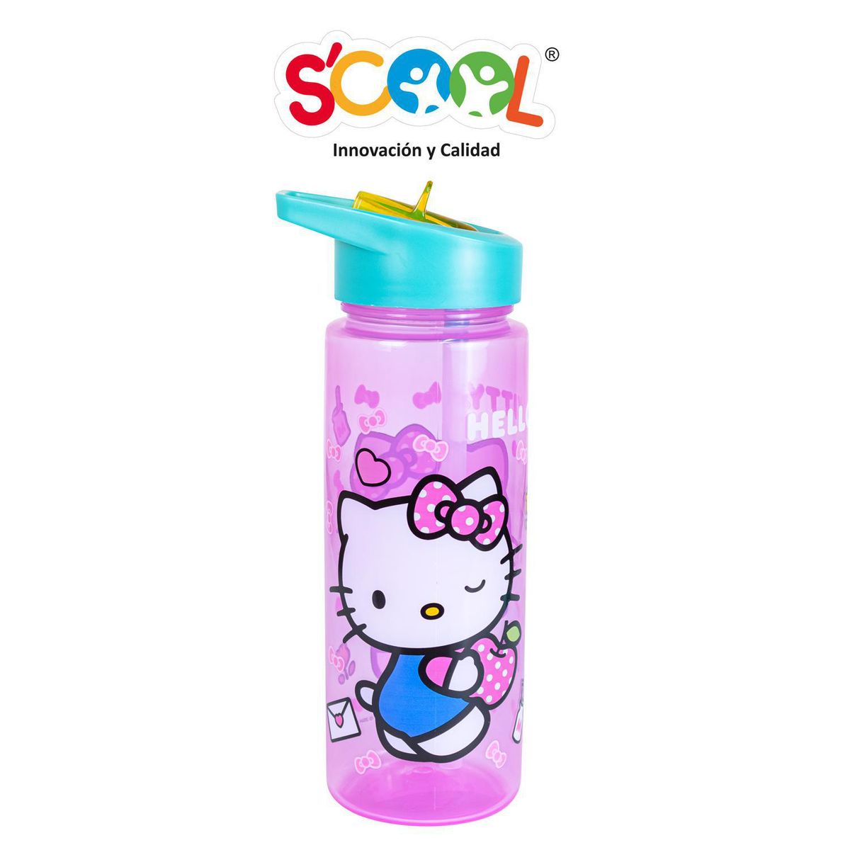 SCOOL - Tomatodo Con Caña Hello Kitty 590Ml