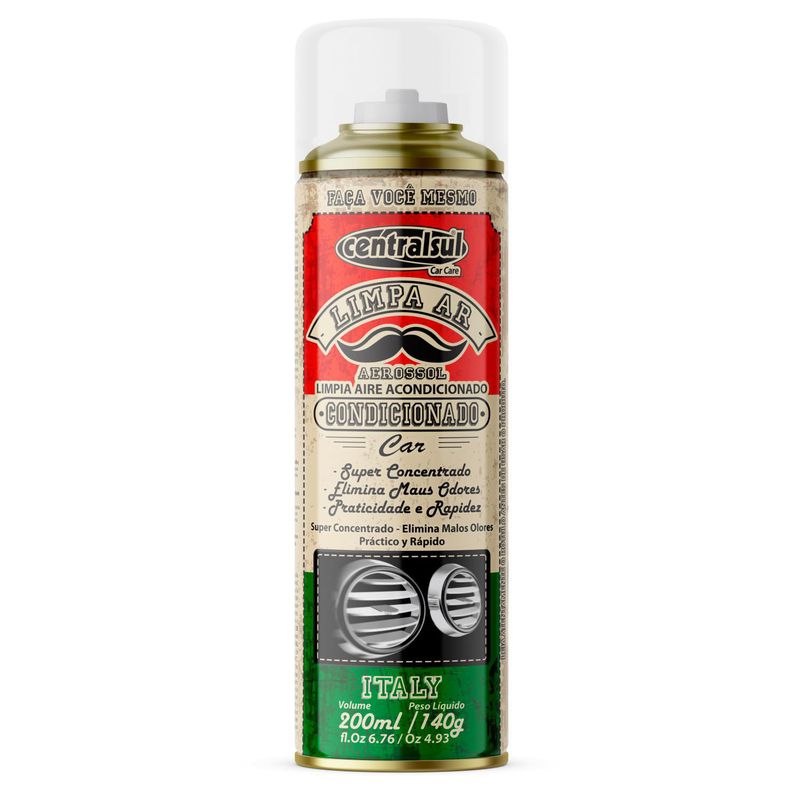 CENTRALSUL - Limpiador de Aire Acondicionado Frag Italy 200 ml