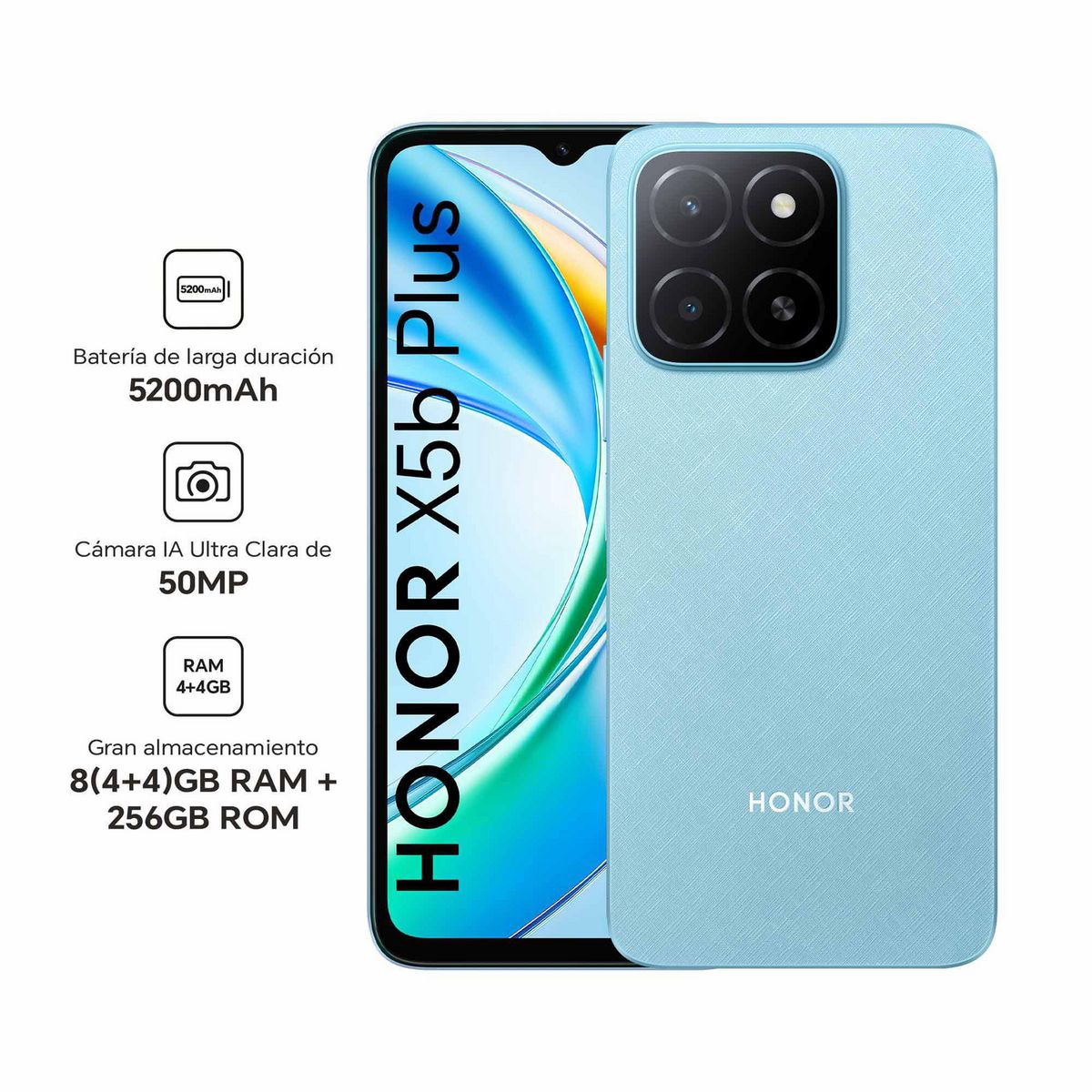 HONOR - Celular Honor X5b Plus 4GB+256GB Blue