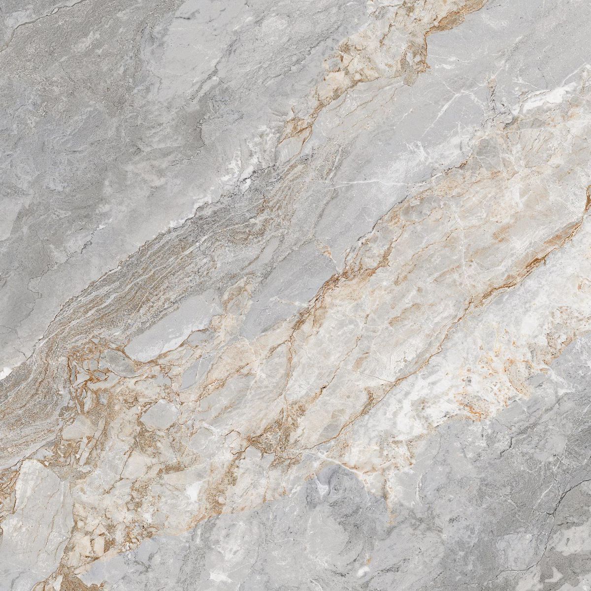 SAN LORENZO - Cerámica Gris 45x45 Marmoladas Brillante 2.29 m2