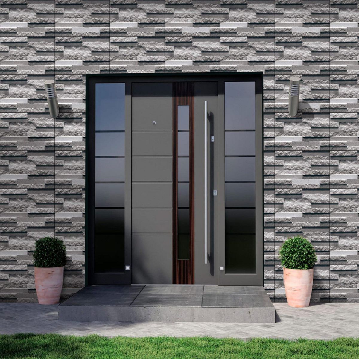 KLIPEN - Cerámica Rockstone Grey Rustic 30x45cm 0.675m2