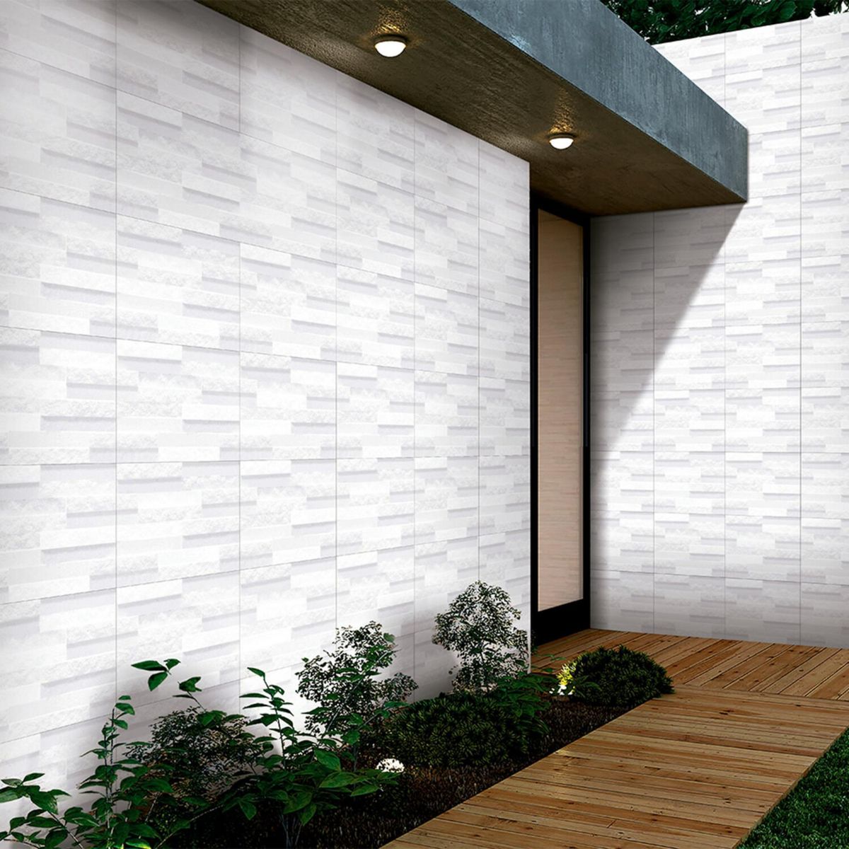 KLIPEN - Cerámica Rockstone White Rustic 30x45cm 0.675m2