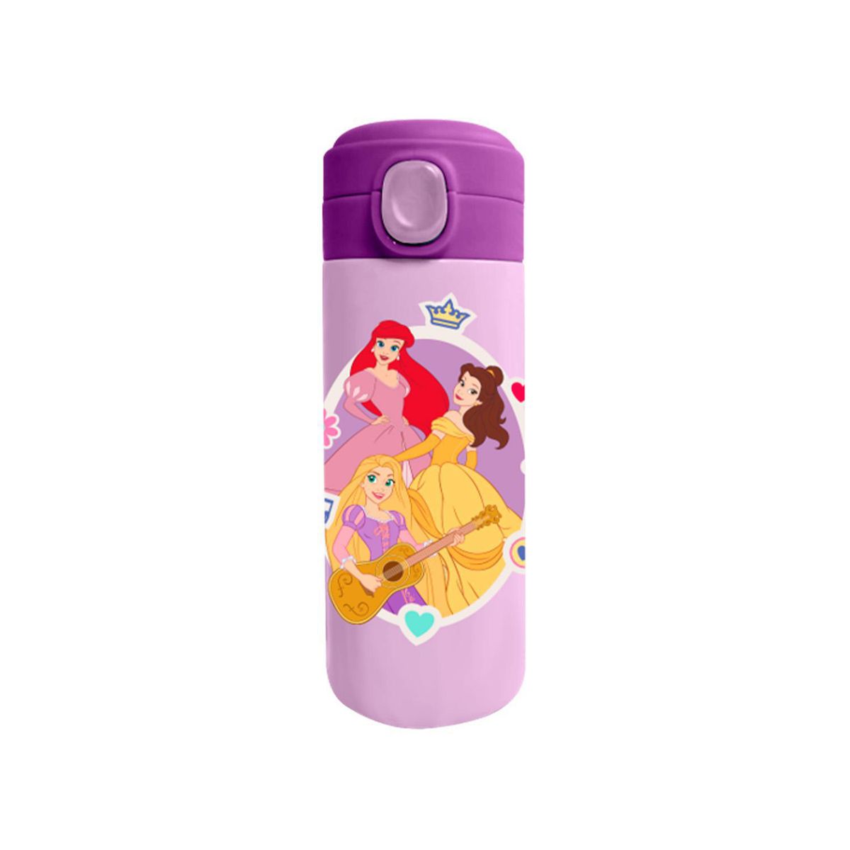 DISNEY - Tomatodo Metálico Princesas Disney 500Ml