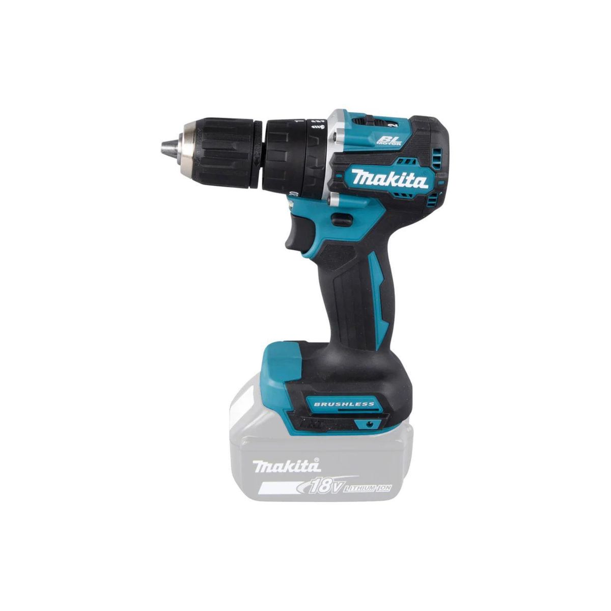 MAKITA - Taladro Percutor Makita 1/2″ 18V LXT BL 40Nm Baretool DHP487Z Makita