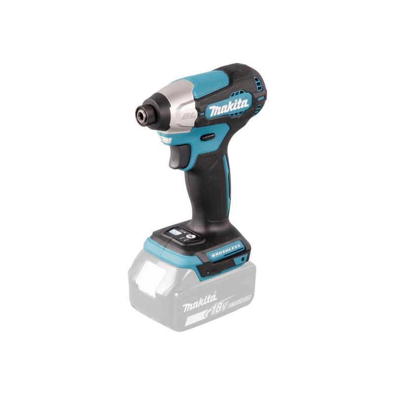 MAKITA - Atornillador de Impacto Makita 1/4" Hex 18V LXT BL 140 Nm DTD157Z