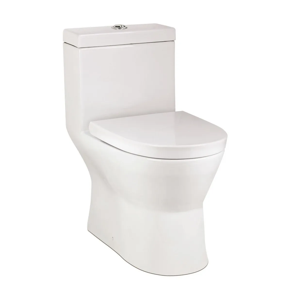 TREBOL - Inodoro One Piece Vermont New Blanco