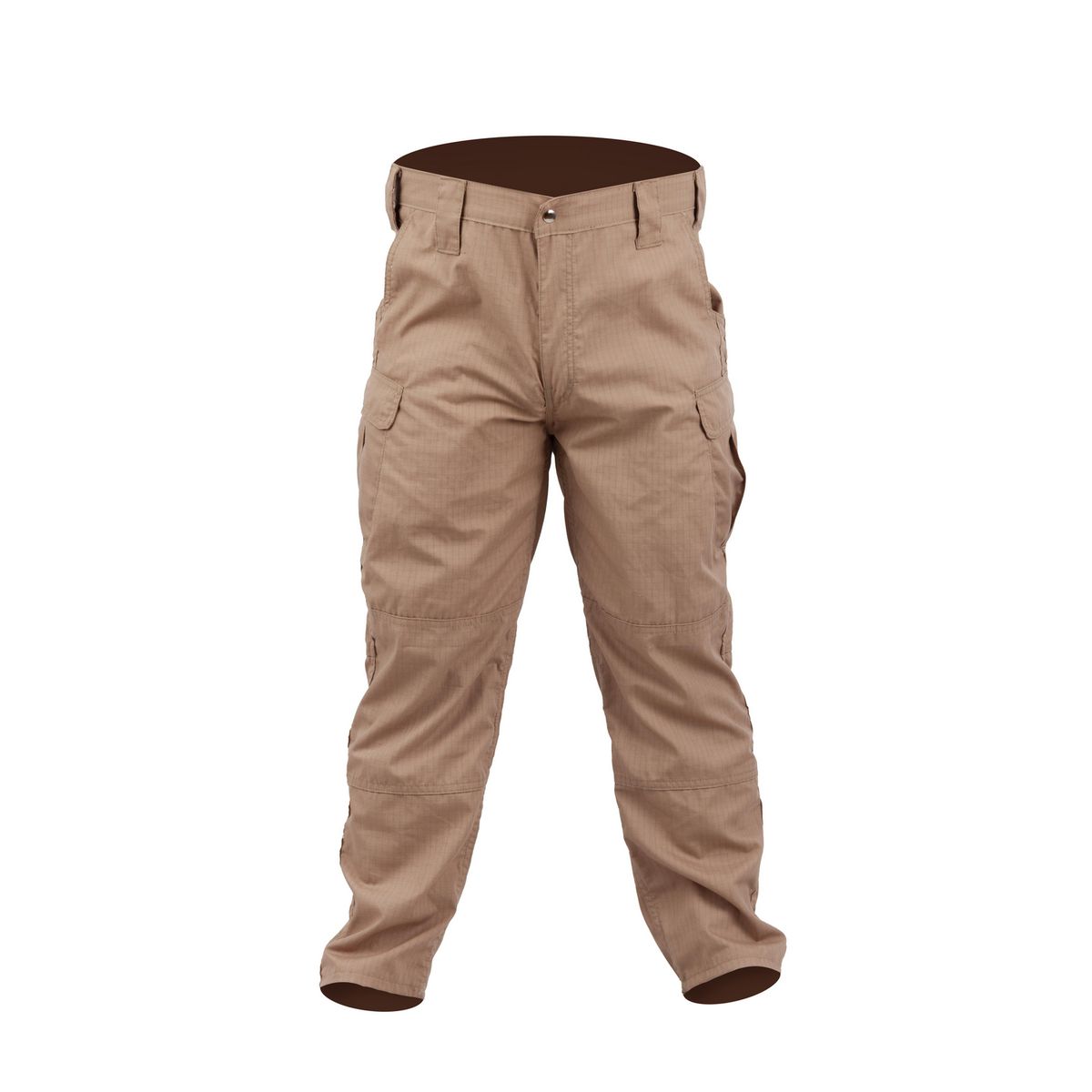 GENERICO - Pantalón Hombre Ripstop Cargo Camell M