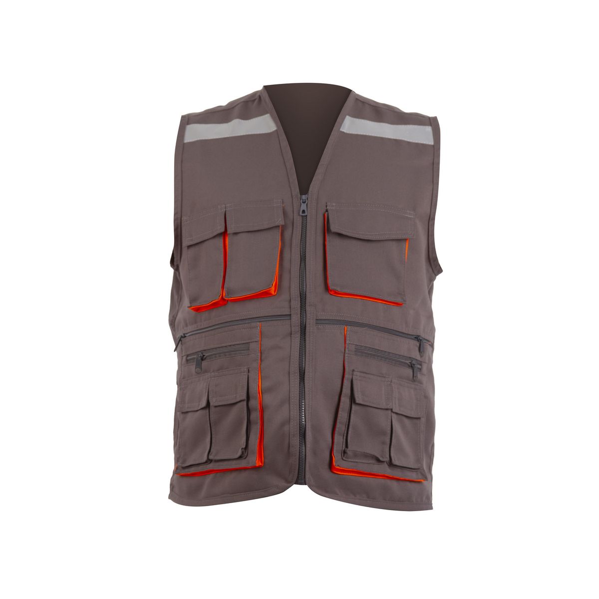 GENERICO - Chaleco Panop Taladro Tecn C Cint Refl L