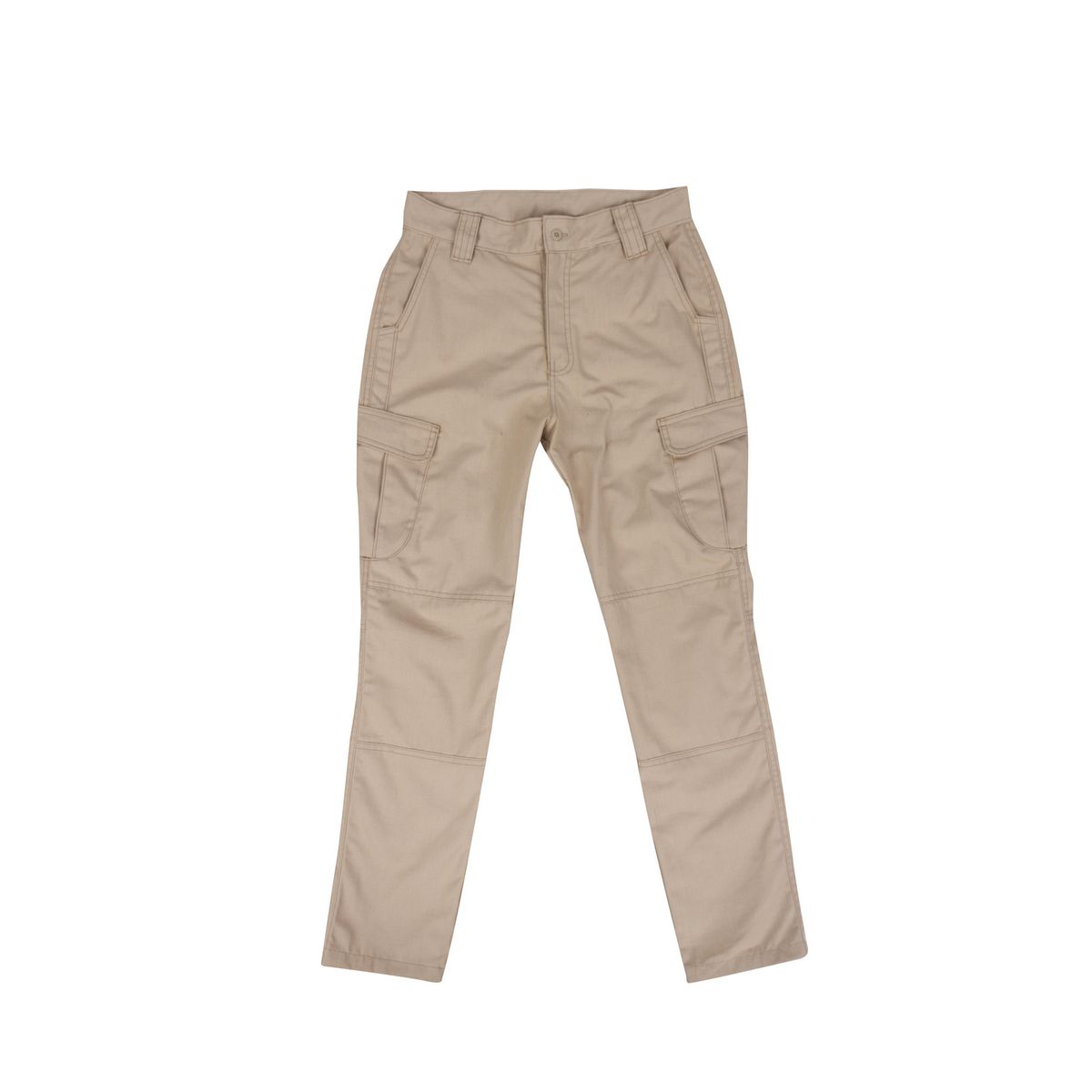 GENERICO - Pantalón Mujer Ripstop Cargo Beige L