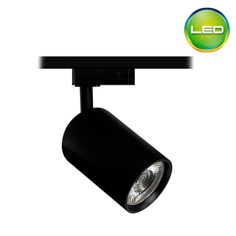 Spot Para Riel 30W CCT 30° Negro | Sodimac Perú