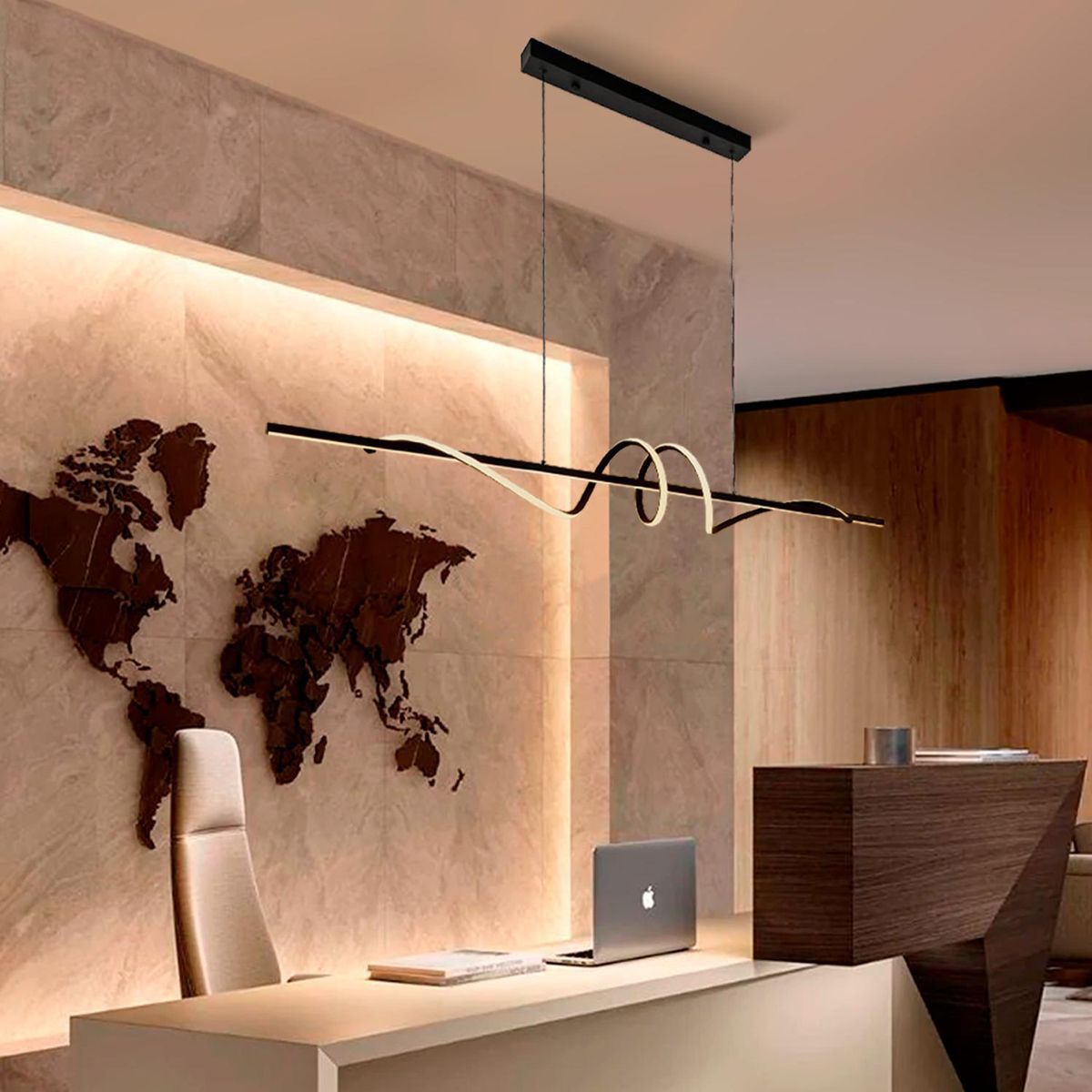 LIGHTECH - Colgante LED Elipse 44W