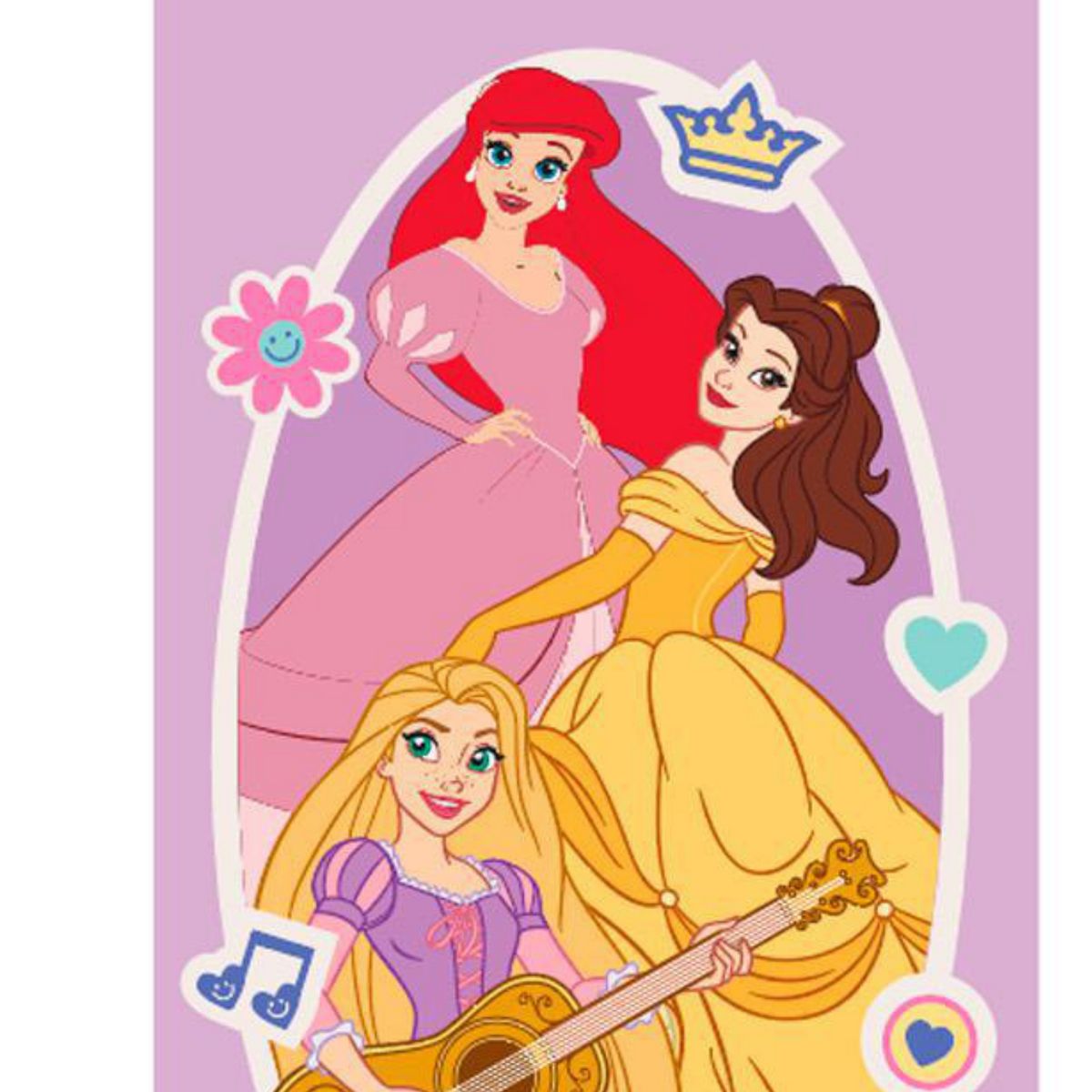 DISNEY - Toalla de Playa Princesas