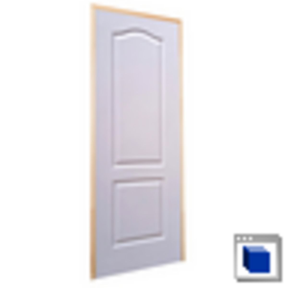 DIMFER - Puerta Interior Blanco Palace 40x850x2070mm