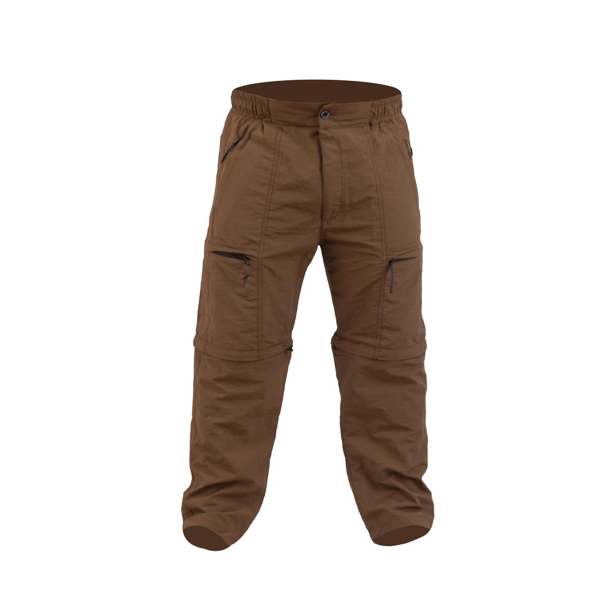 GENERICO - Pantalón Hom Tactico Desmontable Marron M
