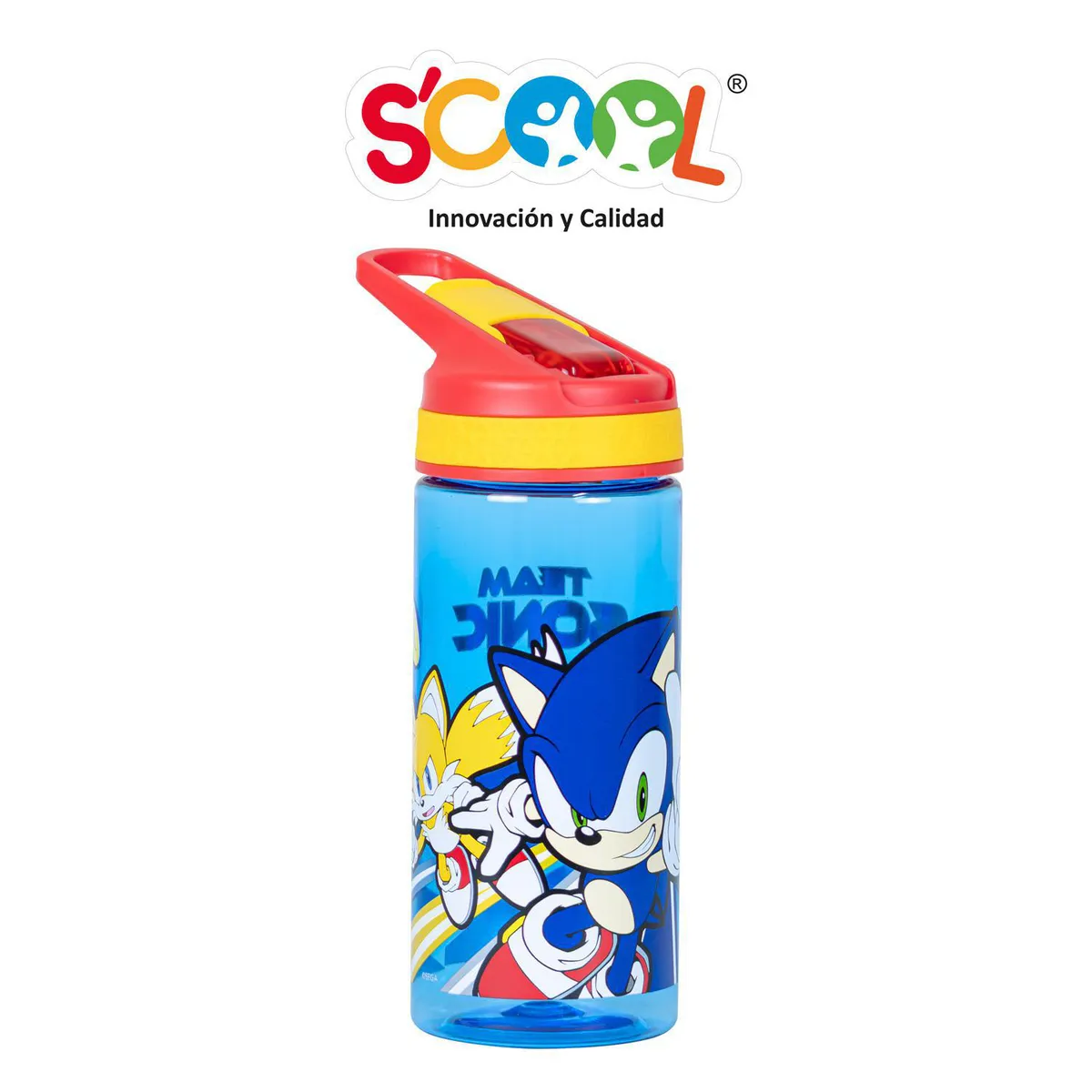 SCOOL - Botella con Caña 450ml Sonic