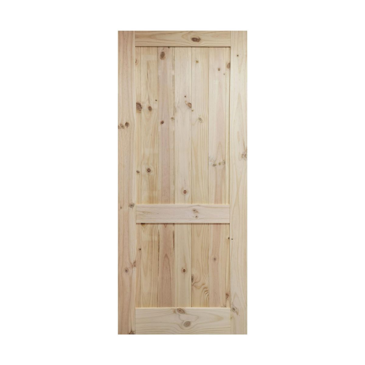 DIMFER - Puerta de madera Principal Petra Pino Fj 42x850x2070
