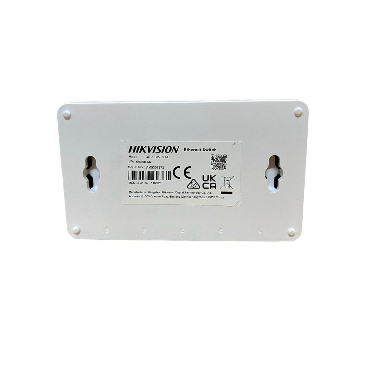 HIKVISION - Switch Gigabit Hikvision DS-3E0505D-O