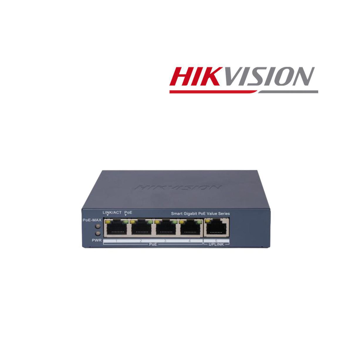 HIKVISION - Switch Gigabit PoE+ Hikvision DS-3E1505P-EI/M