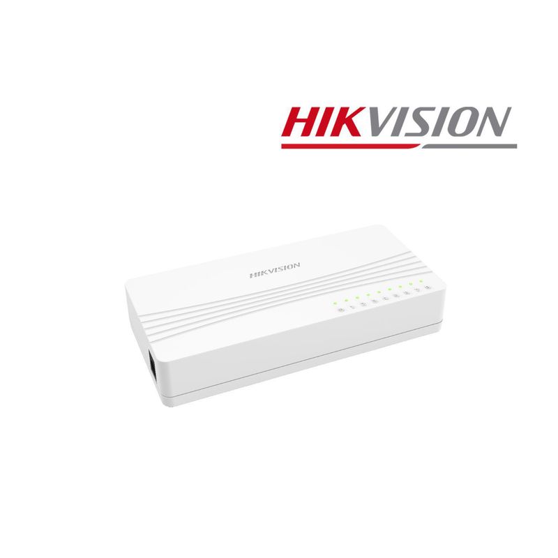 HIKVISION - Switch de escritorio Hikvision DS-3E0108D-E