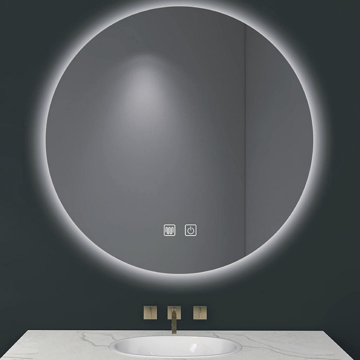 AMERICAN FURNITURE - Espejo Circular Dubai