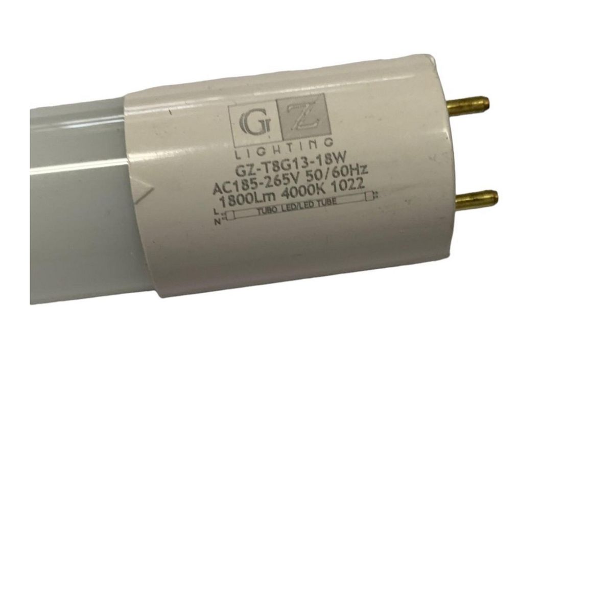 GZ LIGHTING - Tubo LED 18W G13 4000K