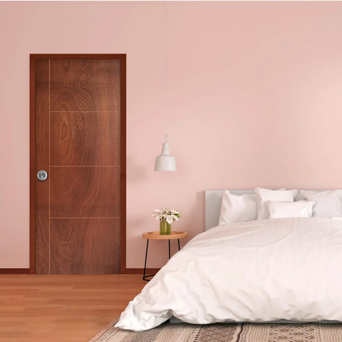 DIMFER - Puerta Interior Victoria Cedro Africano 70cm