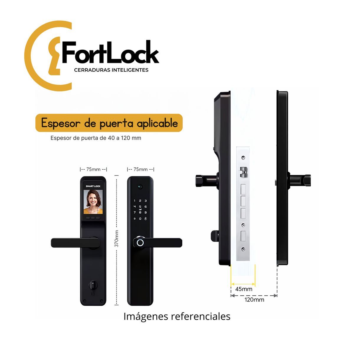  - Cerradura Inteligente Fortlock Exterior 630 Max