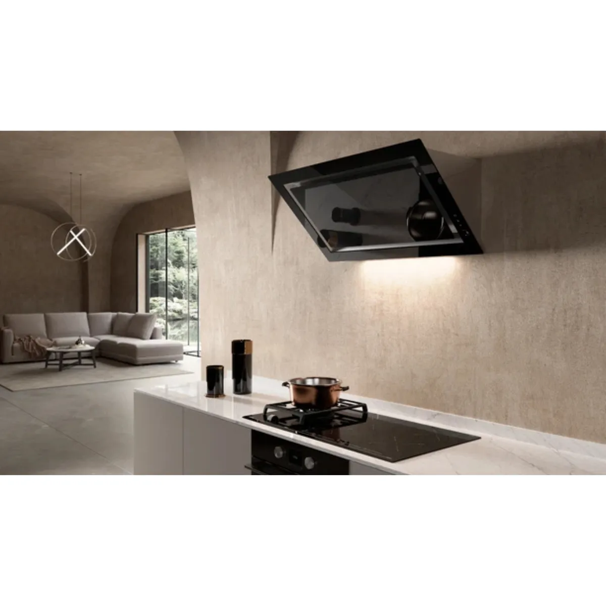 TEKA - Campana Decorativa 70cm Teka DVT 78660 Negro