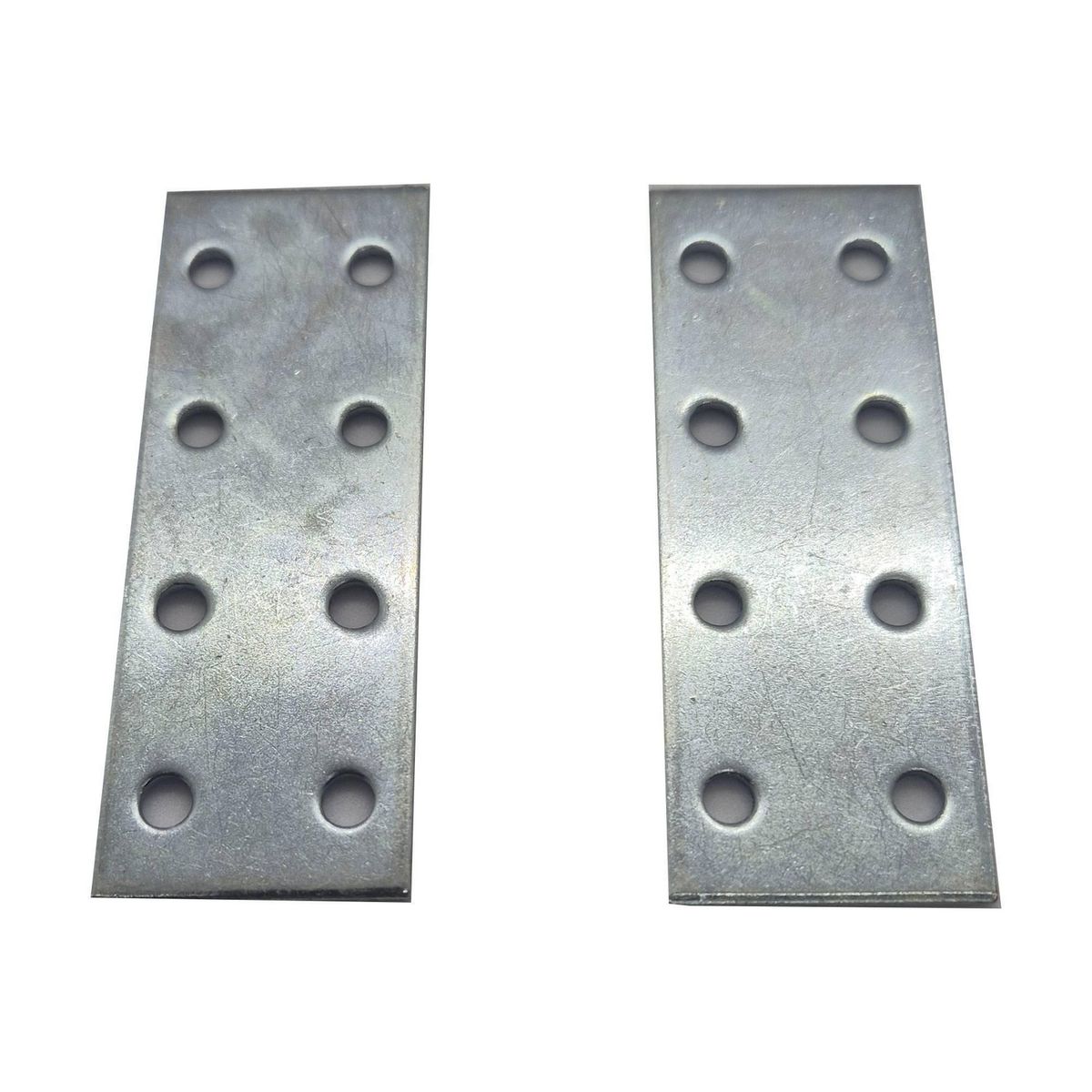 GENERICO - Platina Unión Zincada 80mm x2 unid