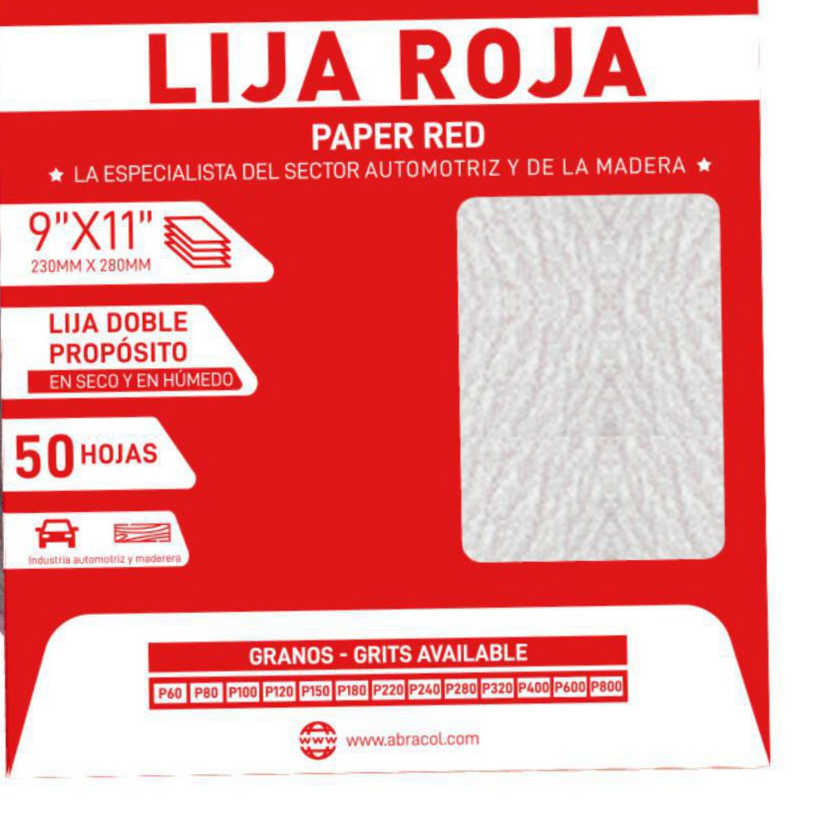 ABRACOL - Lija de Madera 100