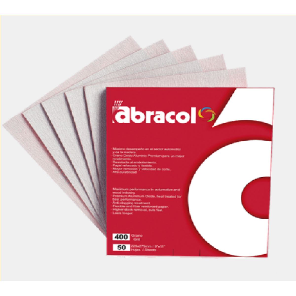 ABRACOL - Lija de Madera 80