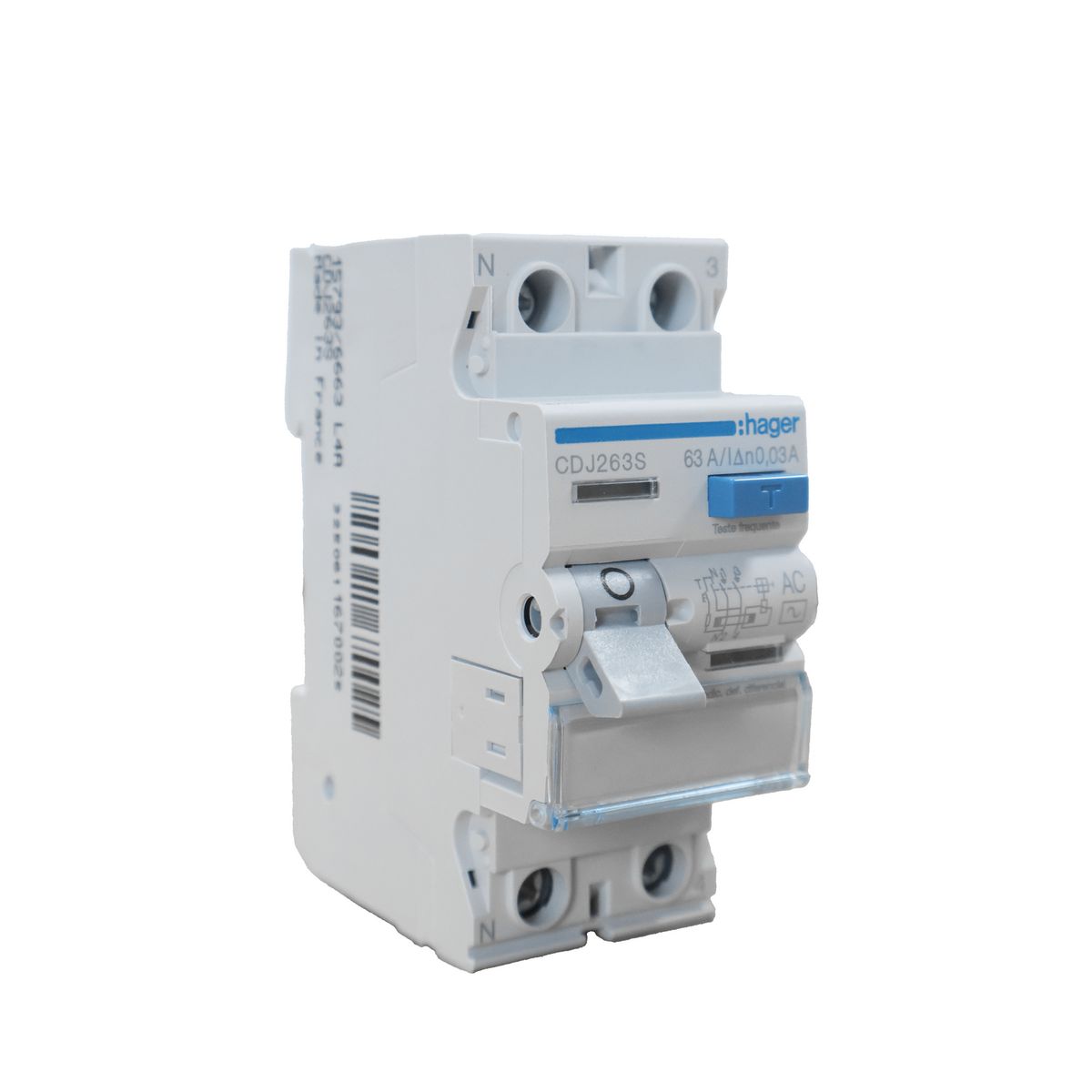 HAGER - Interruptor diferencial 2x63A HAGER 30mA