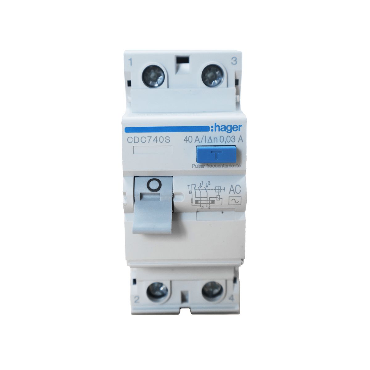 HAGER - Interruptor diferencial 2x40A HAGER 30mA