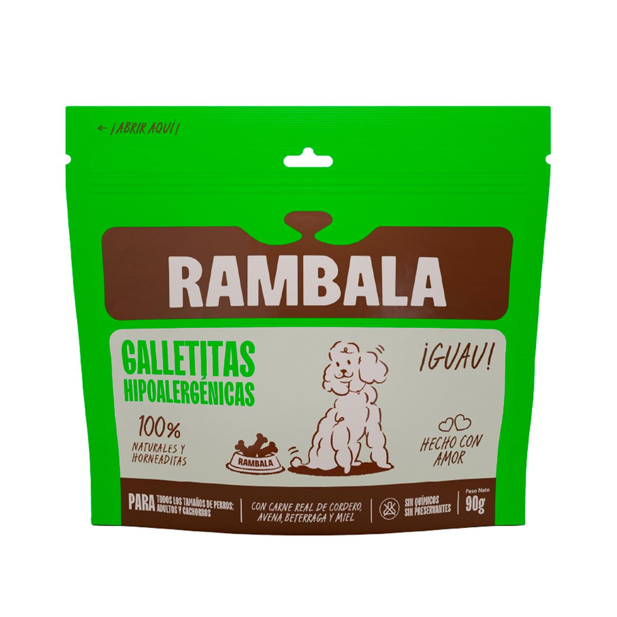 RAMBALA - Galletitas hipoalergénicas 90gr