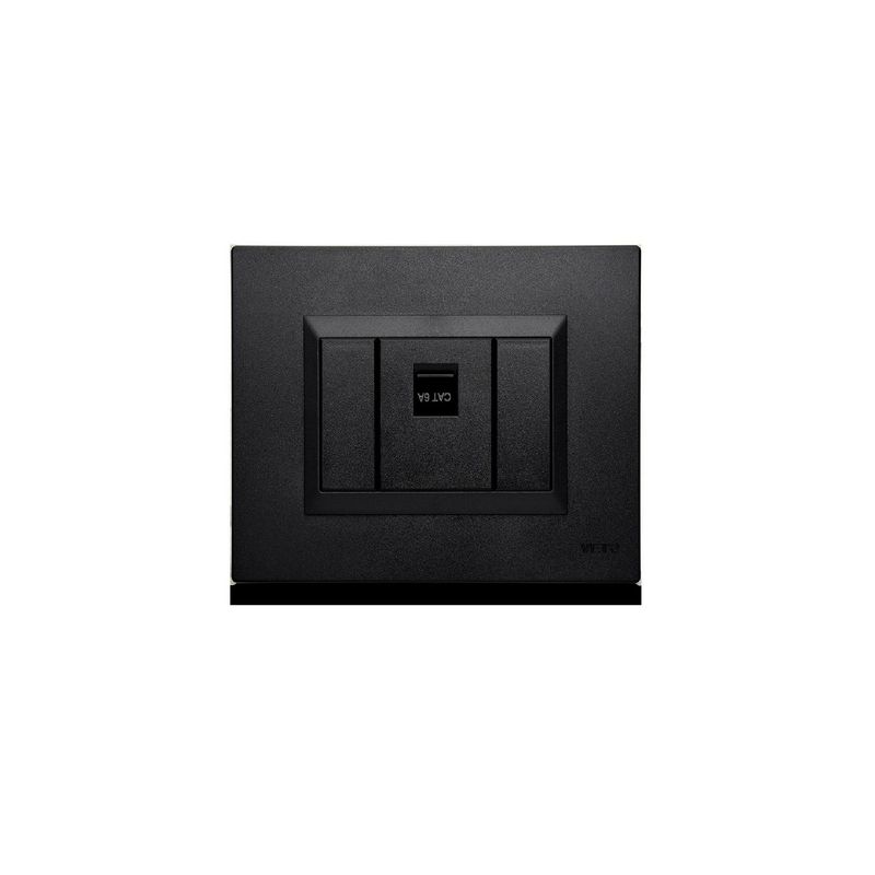 VETO - JACK DATOS RJ45 CAT6 SIMPLE NEGRO PLU61863