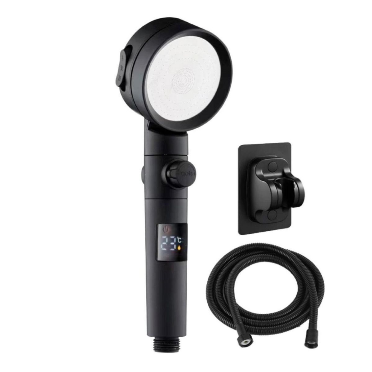 ECKOGRIF - Set de Ducha Teléfono negro con sensor