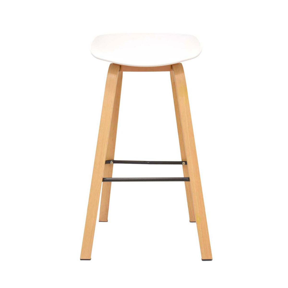 BONNO - Banco Bar Misuri 63cm Blanco