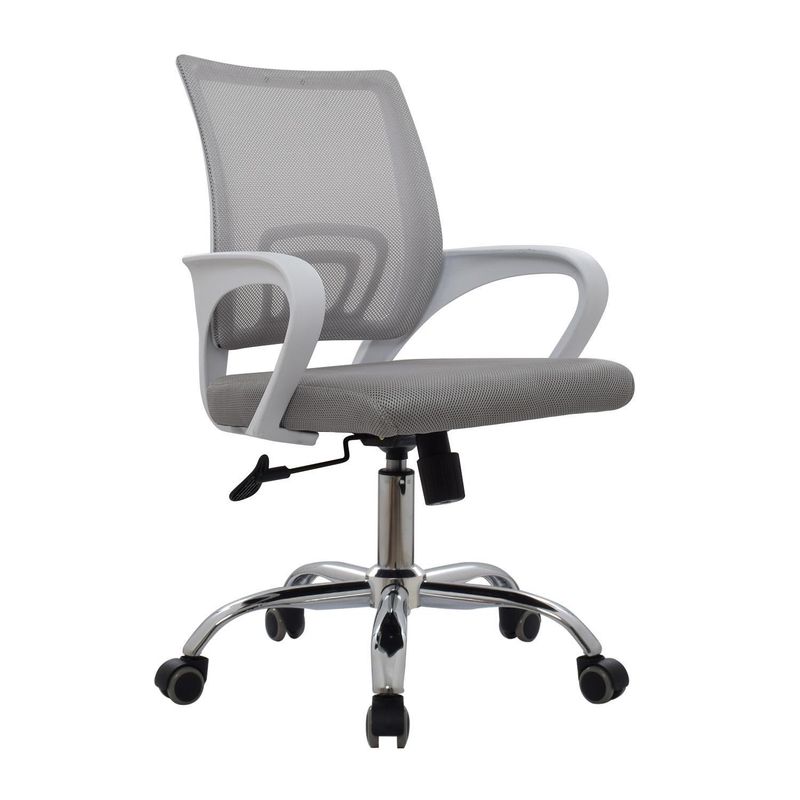 BONNO - Silla de Oficina Atlantis B Gris/Blanco