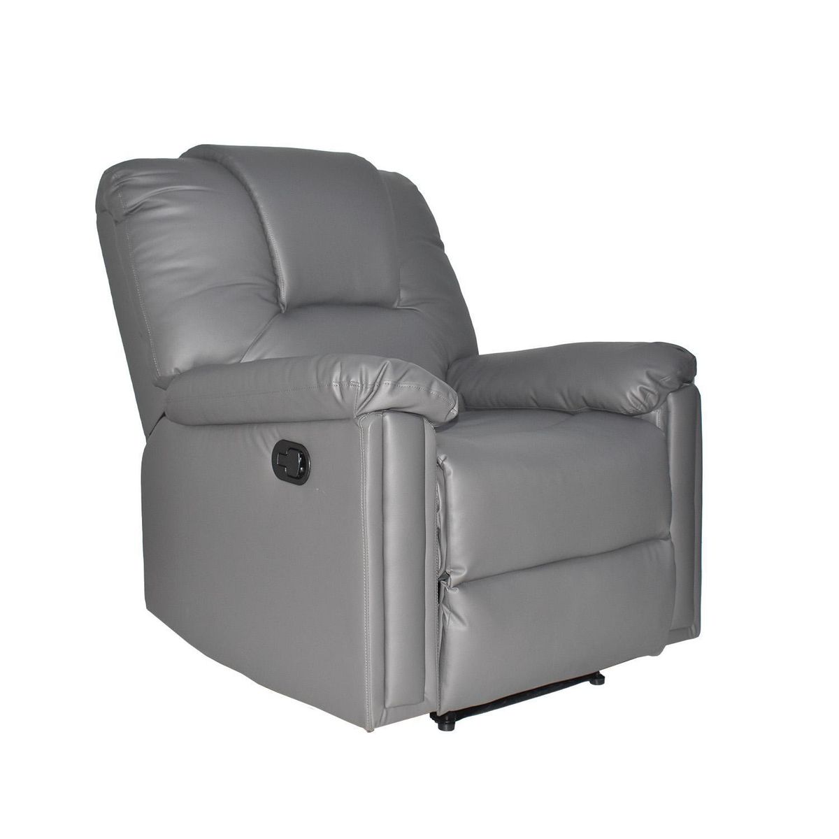 BONNO - Sillón Reclinable 1 Cuerpo Relax King Gris