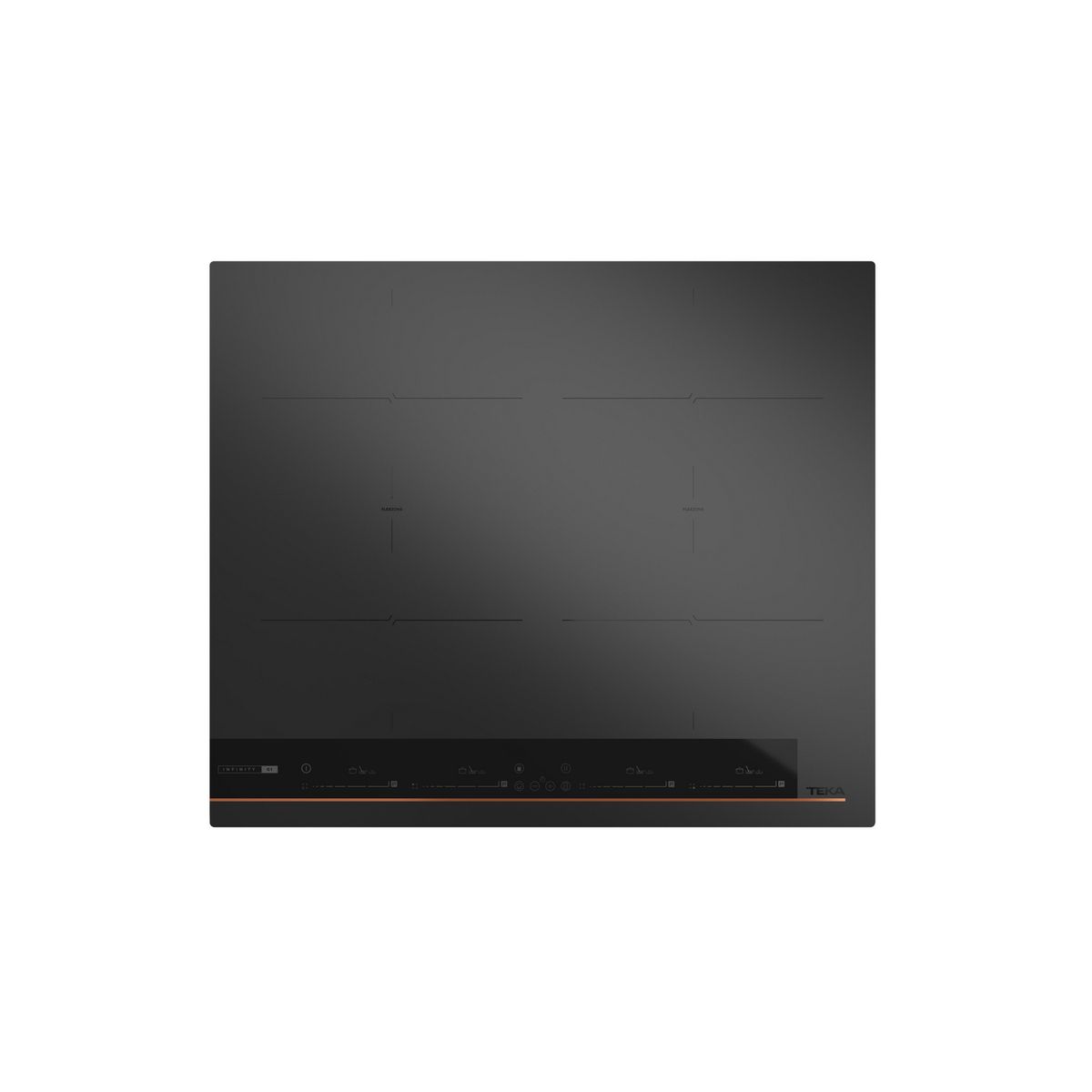 TEKA - Cocina Eléctrica 4 Platos Negro Mate IBF 64-G1