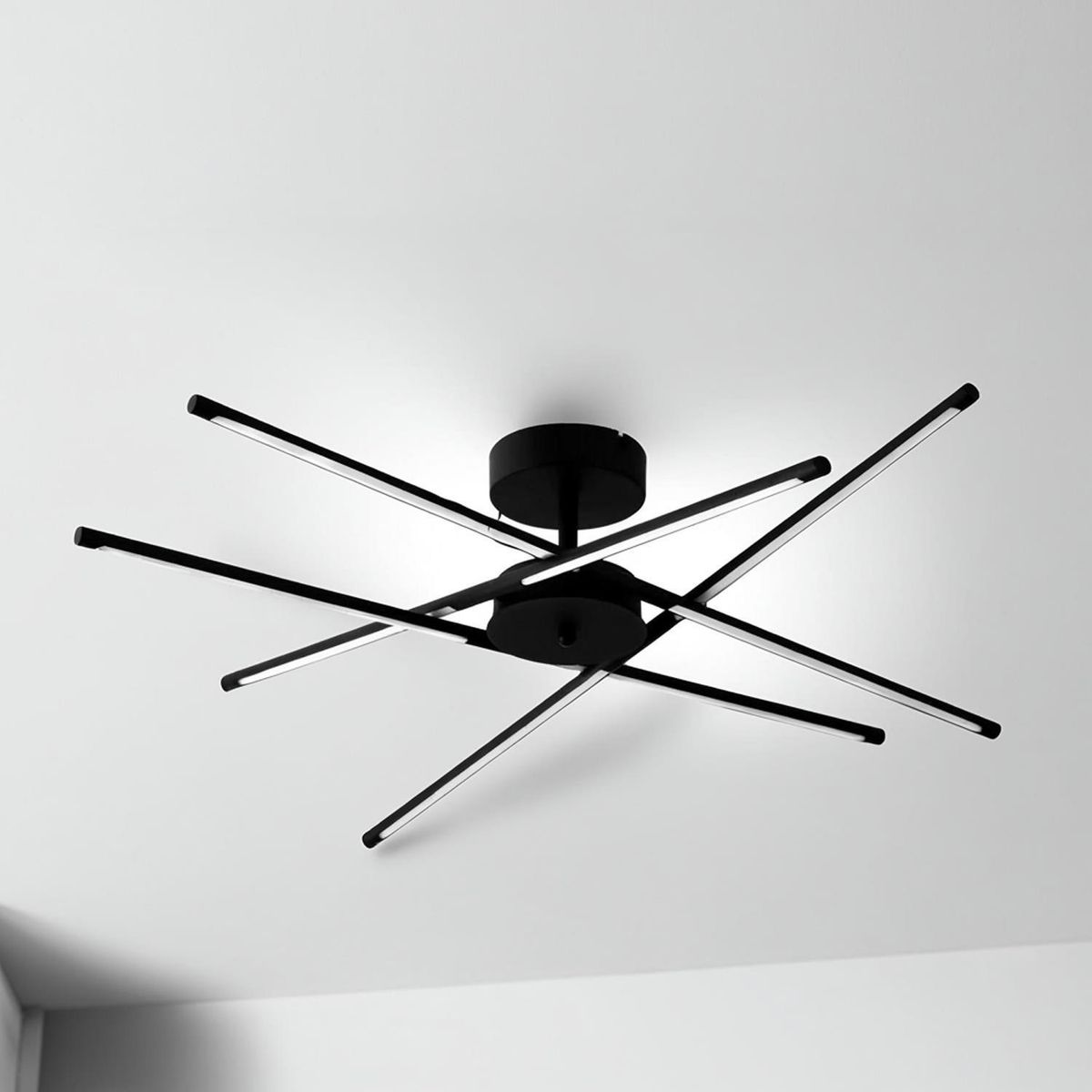 LIGHTECH - Colgante LED Moy Negro LC 32W