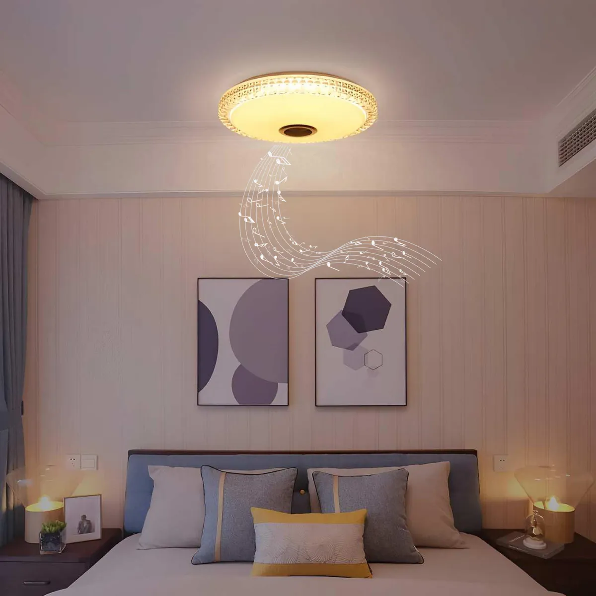 I LUMEN - Plafón con Parlante Venus