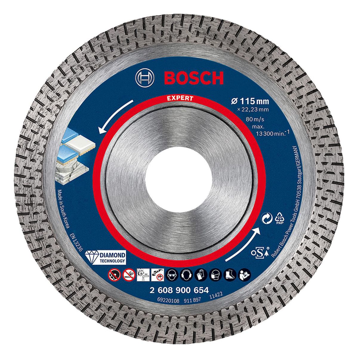 BOSCH - Disco Hardceramic 4 1 2