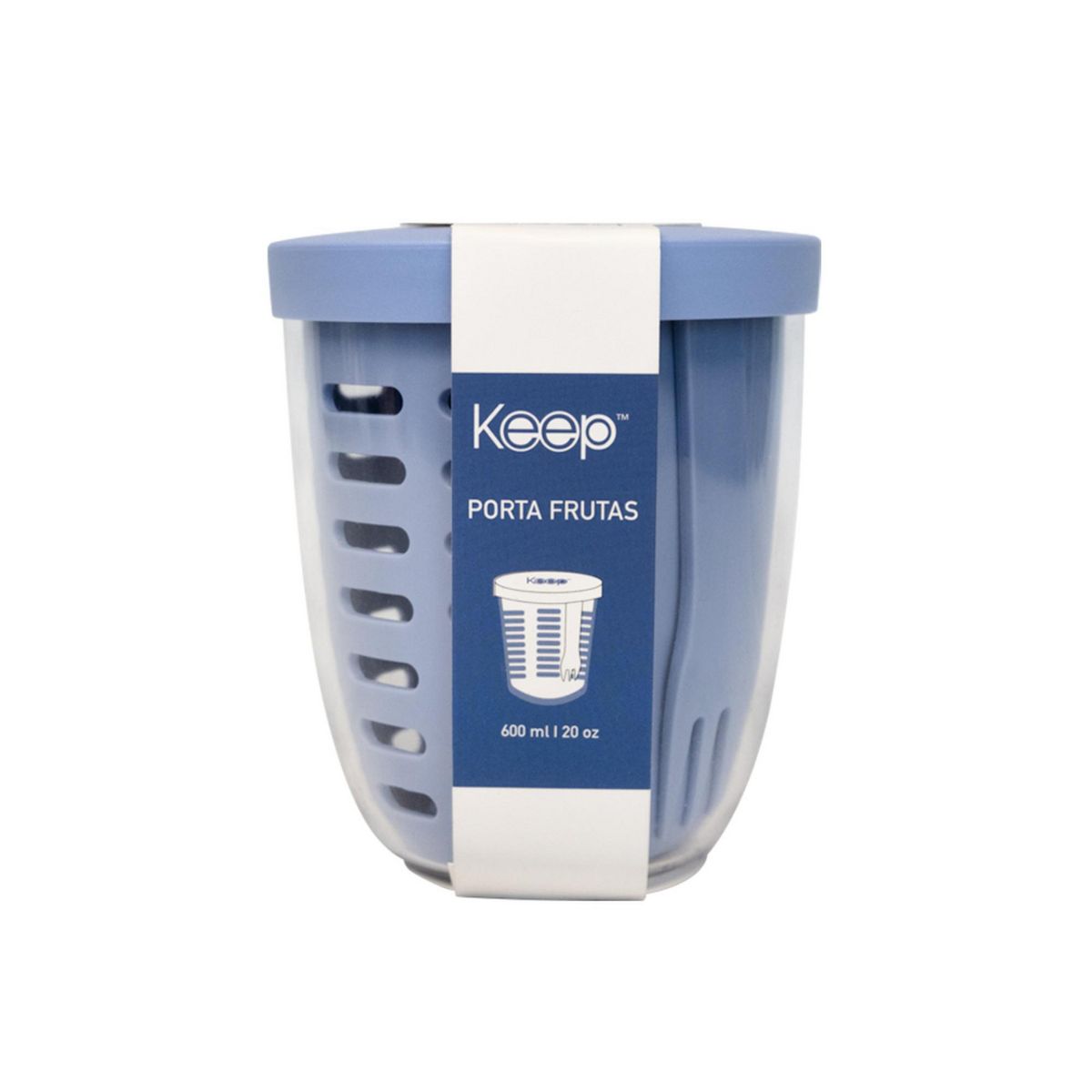 KEEP - Táper Porta Frutas 600ml