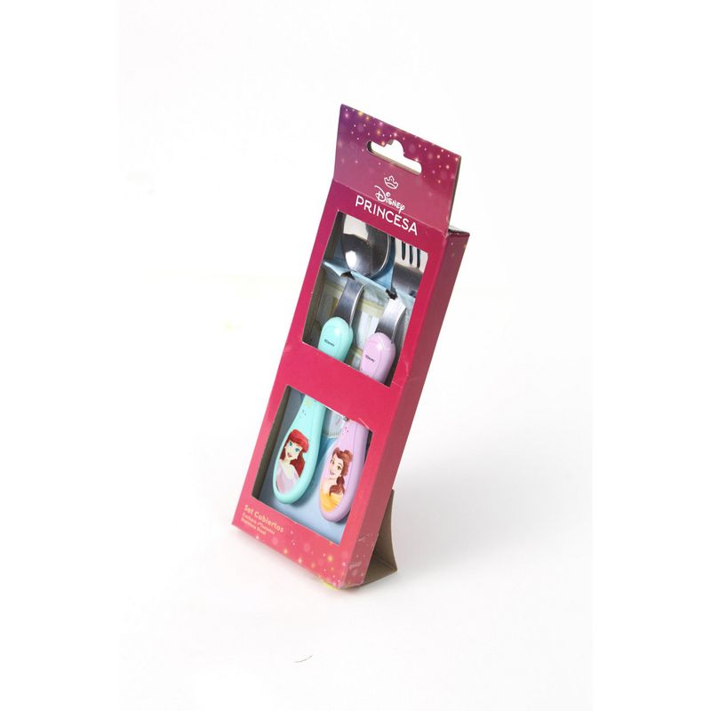 DISNEY - Set Cubiertos Metal Princesas Disney