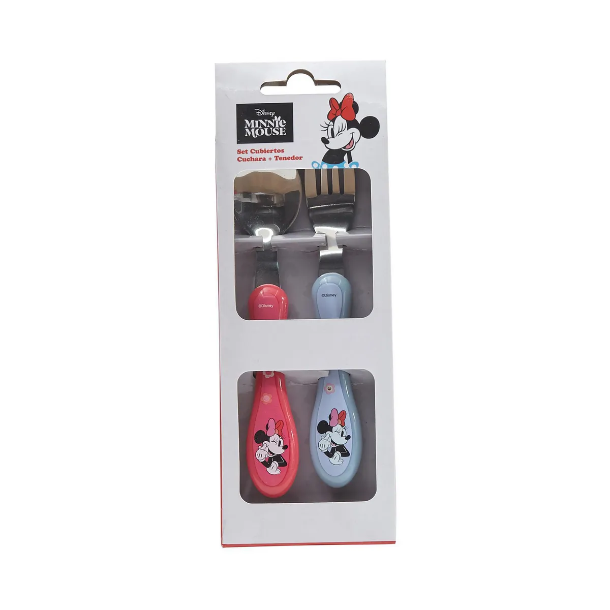 DISNEY - Set Cubiertos Metal Minnie