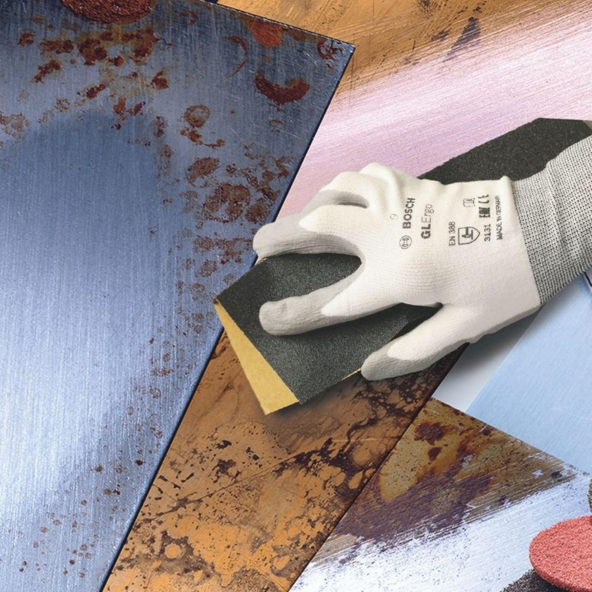 BOSCH - Lija Metal Grano 100 230x280mm Bosch