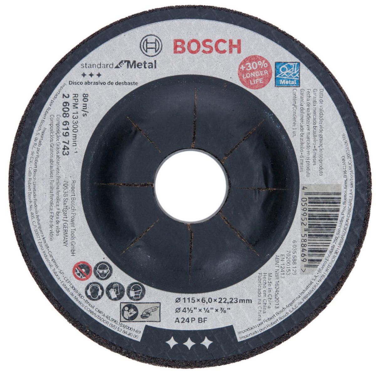 BOSCH - 10 Disco SFM 115x6mm