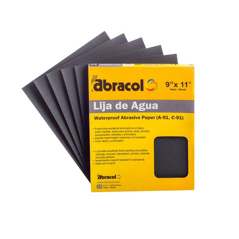 ABRACOL - Lija al agua Grano n 2000 Abracol