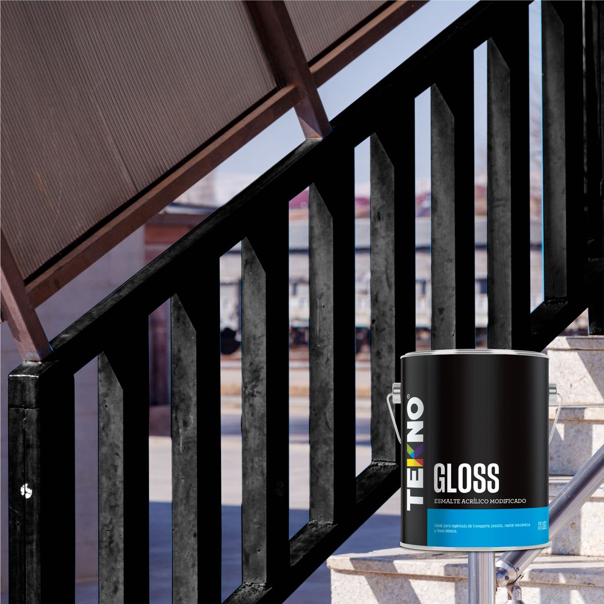 Esmalte Tekno Gloss Negro 1 GL, marca TEKNOGLOS - Foto 2